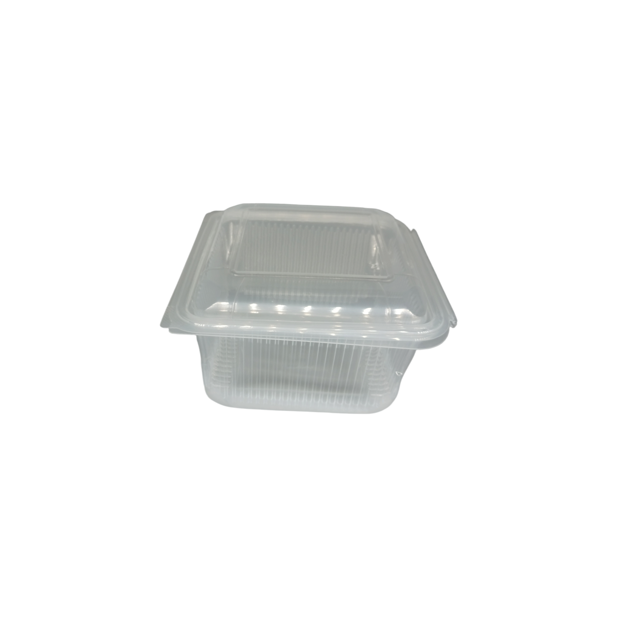 Barquette Micro-ondable 750 cc avec Couvercle à Charnière en Plastique polypropylène (PP)